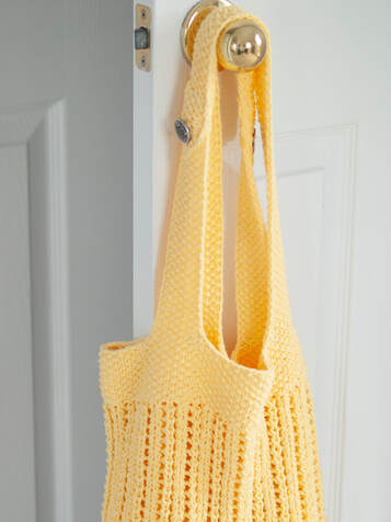 BYOB Market Bag by Moira Ravenscroft, Wyndlestraw Designs