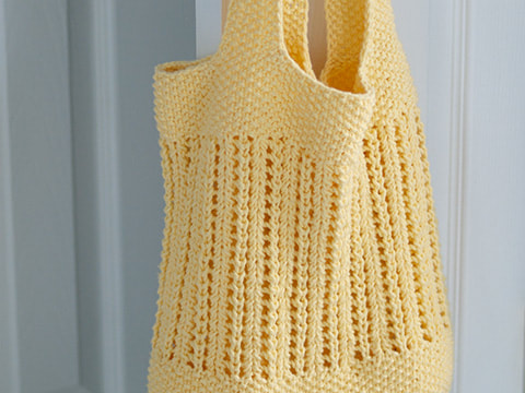 BYOB Market Bag Knitting Pattern by Wyndlestraw Designs - www.wyndlestrawdesigns.com