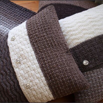 Rare Earth Cushions by Moira Ravenscroft, Wyndlestraw Designs