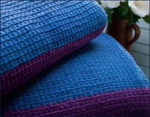 Henley Blanket by Moira Ravenscroft, Wyndlestraw Designs