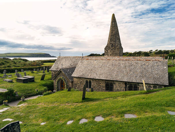 St Enedoch, Trebetherick, Cornwall - Photo by Tim Ravenscroft, Wyndlestraw Designs