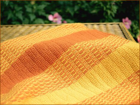 Winsford Stroller Blanket By Moira Ravenscroft, Wyndlestraw Designs