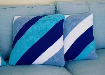 Derwent Cove Cushions by Moira Ravenscroft, Wyndlestraw Designs