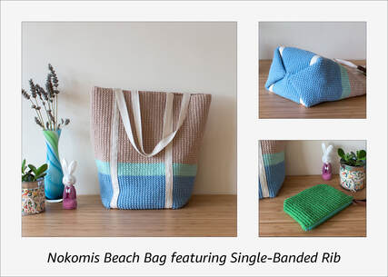 Nokomis Beach Bag by Anna Ravenscroft, Anna Alway Designs