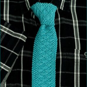 Okehampton Tie by Moira Ravenscroft, Wyndlestraw Designs