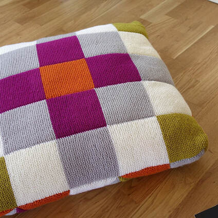 Patchwork Cushion by Anna Ravenscroft, Anna Alway Designs