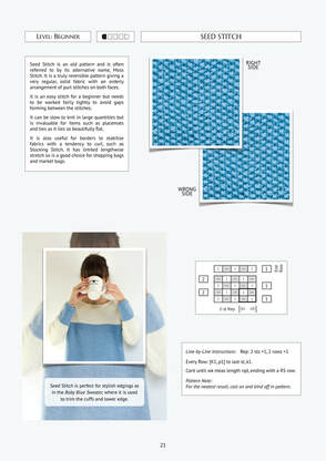 Reversible Knitting Stitches E-Book by Moira Ravenscroft and Anna Ravenscroft - www.wyndlestrawdesigns.com