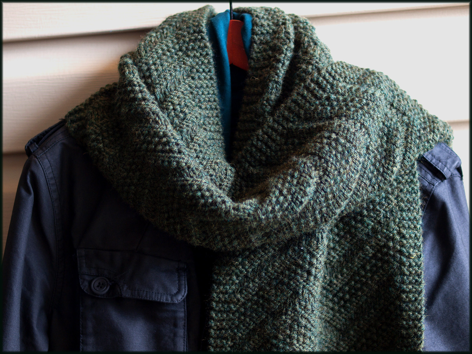 Beckenham Scarf Knitting Pattern by Wyndlestraw Designs